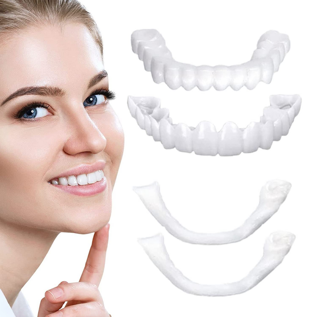 Carillas dentales ajustables invisibles sonrisa perfecta — vista principal