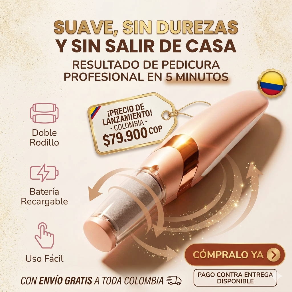 PéSuave Pro — detalles y accesorios incluidos, cabezales y cable USB